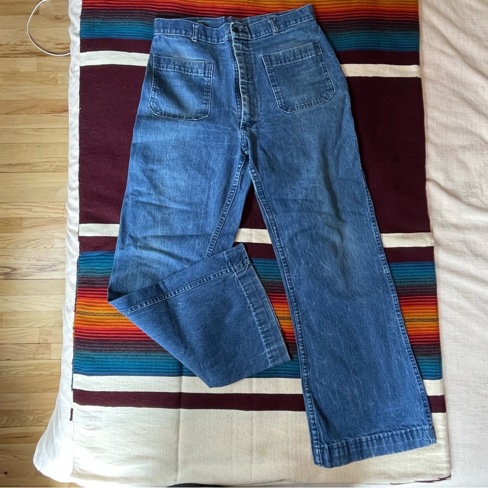Vintage McMillan High Waisted Bell Bottom Jeans